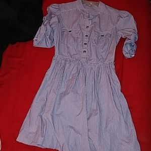 Striped Charlotte Russe dress sz xs nwot